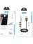 Go Des GD-BT27 Spiral Kablo Tasarımlı Aux Bluetooth Adaptör V5.1 Siyah 3