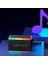 S834 Rgb LED Işıklı Bluetooth Speaker Hoparlör ve Karaoke Bluetooth Mikrofon Siyah 4