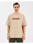 M Heavyweight Graphic Tee T-Shirt Erkek Bej Tshirt S2510155-211 1