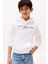 Erkek Çocuk Th Kapüşonlu Sweatshirt - Beyaz 1
