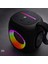 S864 Rgb Işıklı Taşınabilir Tws Bluetooth Speaker Hoparlör V5.3 Siyah 3