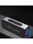 S856 Rgb Işıklı Mikrofonlu Bluetooth Speaker Hoparlör V5.0 Siyah 5