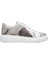 Kadın Vegan Deri Gri Sneakers - Rider Woman Tasarım 5