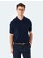 Pamuklu Basic Polo V Yaka Kısa Kollu Triko Tişört 2