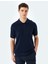 Pamuklu Basic Polo V Yaka Kısa Kollu Triko Tişört 3