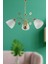 Idil Eskitme Modern Beyaz Salon - Mutfak - Yatak Odası 3 Lü Avize 1