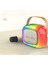 S228 Rgb Işıklı Askılı Mikrofonlu Bluetooth Speaker Hoparlör V5.3 Bej 3