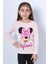 Kız Çocuk Uzun Kollu Tshirt 4 Mevsim Baskılı Bisiklet Yaka C43 1