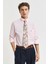 Erkek Regular Fit Klasik Poplin Gömlek - Açık Pembe 1