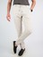 Erkek Keten Jogger Krem Pantolon 1