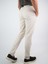 Erkek Keten Jogger Krem Pantolon 2