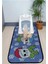 Xxl Büyük Boy Elekli Tuvalet Önü Desenli Kedi Kumu Paspası 60X120 cm 1