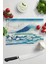 Kesme Tahtası, Kalın ve Kırılmaz Cama Baskı - Hokusai Sanat Eseri Baskılı - 21*30CM, Doğrama Tahtası 1 Adet 1