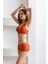 Bralet Sütyen Boxer Takım Kiremit (BRF31813) 1