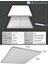 60WATT Yatak Odası Ledli AVIZE-60 cm x 60 cm Kare Aydınlatma- Tavana Yapışık Model-Kolay Montaj Avize 5