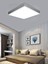 Yatak Odası 60WATT LED IŞIK-60 cm x 60 cm Kare Avize-Led Salon Avize-Tavana Yapışık-Kolay Montaj Avize 4