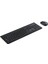 8110M Wireless Kablosuz 1300 Dpı Klavye Mouse Set Türkçe siyah Q 1