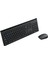 8110M Wireless Kablosuz 1300 Dpı Klavye Mouse Set Türkçe siyah Q 2