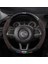Araba Direksiyon Kılıfı Jeep Grand Cherokee Xj Renegade Pusula Wrangler Jk Tj Patriot Srt Trail Hawk Oto Aksesuarları 37-38 cm 1