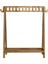 Çocuk Dolabı - Elbise Askılığı - Bebek Odası - 11 Askılıklı - Mdf - Ceviz 1