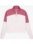 Wordmark Kadın Yarım Fermuarlı Pembe Sweatshirt 1
