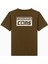 Cons Grafik Baskılı Erkek Kahverengi T-Shirt 2