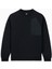 Classic Erkek Loose Fit Siyah Sweatshirt 1