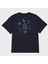 Erkek Baskılı Siyah T-Shirt 2