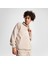 Erkek Yarım Fermuarlı Bej Sweatshirt 1