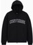 Classic Erkek Fermuarlı Siyah Hoodie 1