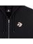 Classic Kadın Oversized Fit Fermuarlı Grafik Baskılı Siyah Hoodie 3