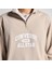Erkek Yarım Fermuarlı Bej Sweatshirt 4