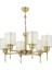 Goldie 6 Lı Eskitme Modern Yatak Odası Salon Avize 3