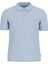 Erkek Gj Ss Embro Logo Polo T-Shirt - Açık Mavi 1