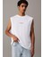 Erkek Ck Sleeveless Kolsuz T-Shirt - Beyaz 1