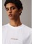 Erkek Ck Sleeveless Kolsuz T-Shirt - Beyaz 4