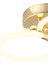 Honos 2'li Gold 32 Watt Ledli Modern Koridor, Yatak Odası Salon Plafonyer LED Avize 4