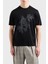 Çiçek Baskılı Pamuklu Regular Fit Bisiklet Yaka T Shirt Erkek T Shirt EM001024 AF10017 UC001 1