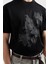 Çiçek Baskılı Pamuklu Regular Fit Bisiklet Yaka T Shirt Erkek T Shirt EM001024 AF10017 UC001 4