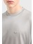 Oversize Fit Bisiklet Yaka Logolu T Shirt Erkek T Shirt EM001116 AF10017 F8104 4