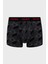 Desenli Streç Pamuklu 3 Pack Boxer Erkek Boxer 50532550 986 3