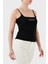 Ortensia Pamuklu Slim Fit Logolu Top V5GP22J1314 Bayan Top V5GP22 J1314 Jblk 5