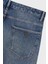 Streç Pamuklu Slim Fit Düşük Bel Dar Paça Jeans Erkek Kot Pantolon EM000121 AF13281 MB002 5