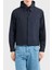 Jakarlı Logo Baskılı Regular Fit Çıkarılabilir Kapüşonlu Mont Erkek Mont EM001003 AF15384 UB118 3