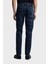 Streç Pamuklu Slim Fit Düşük Bel Dar Paça Jeans Erkek Kot Pantolon EM000121 AF13252 FB041 3