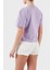 Primula Taşlı Logolu Pamuklu Boxy Fit Bisiklet Yaka T Shirt V5GI00I3Z14 Bayan T Shirt V5GI00 I3Z14 G4I5 2
