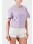 Primula Taşlı Logolu Pamuklu Boxy Fit Bisiklet Yaka T Shirt V5GI00I3Z14 Bayan T Shirt V5GI00 I3Z14 G4I5 4