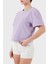 Primula Taşlı Logolu Pamuklu Boxy Fit Bisiklet Yaka T Shirt V5GI00I3Z14 Bayan T Shirt V5GI00 I3Z14 G4I5 5