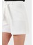 New Valentina Streç Relaxed Fit Yüksek Bel Cepli Mini Short W5GD0IWH9Y2 Bayan Short W5GD0I WH9Y2 A00K 5