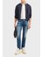 Streç Pamuklu Slim Fit Düşük Bel Dar Paça Jeans Erkek Kot Pantolon EM000121 AF13281 MB002 1